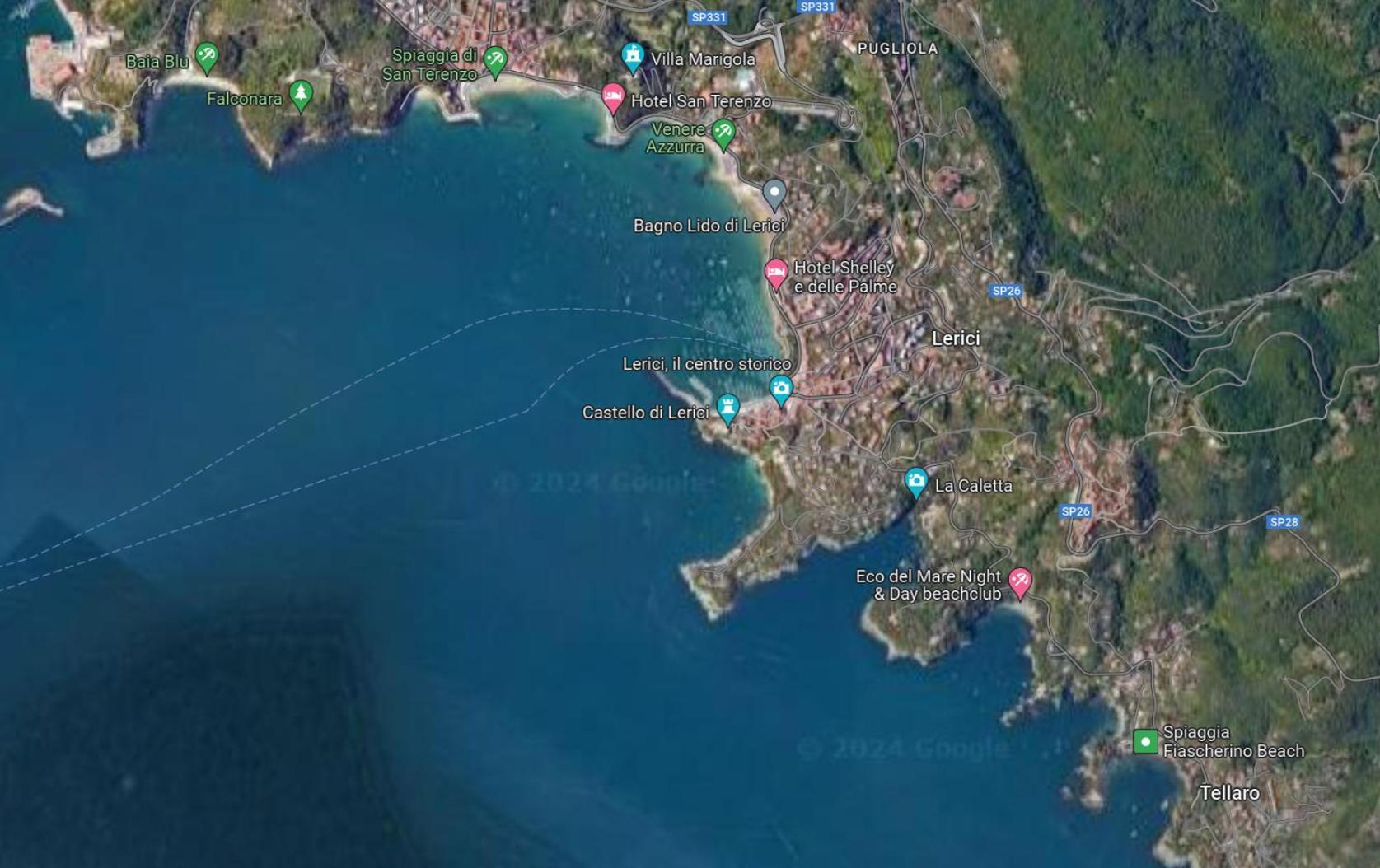 Cinqueterre Sea San Terenzo